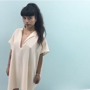 American apparel soft pink Adia Dress